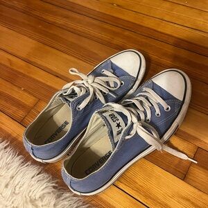 Blue converse all stars